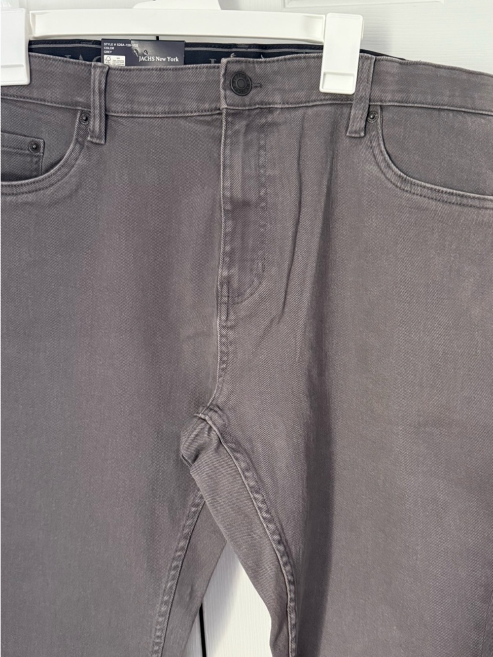 JACHS OF New York Men's Denim Pants NWT Sz 40 X 32 Dark‎ Grey